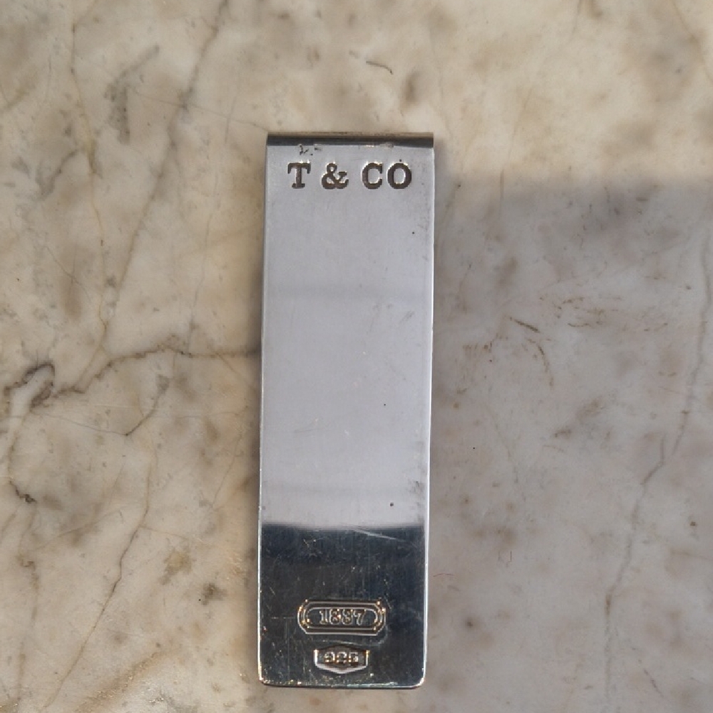 Tiffany & Co. Sterling Silver Money Clip - Shiny Silver Finish